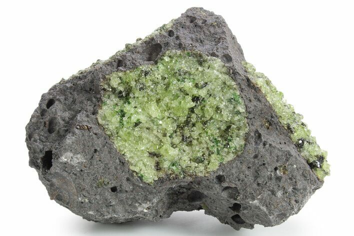 Peridot Crystals in Basalt - Arizona #355046